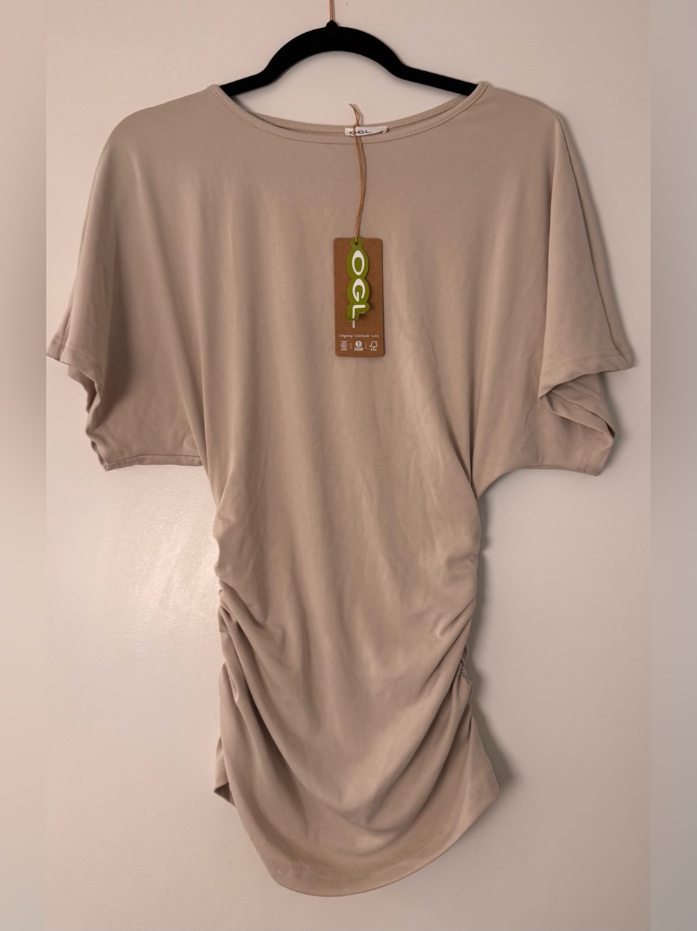 OGL Boatneck Batwing Top & Palazzo Pants Set | Morning Mist | S | NWT - Picture 14 of 16
